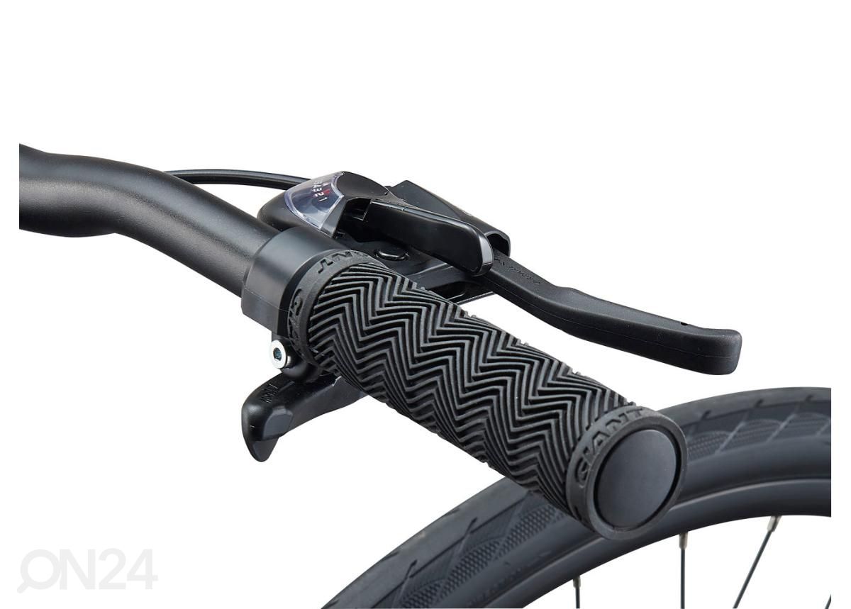Miesten hybridipyörä Giant Escape Disc 3 Metallic Black (2022) - M kuvasuurennos