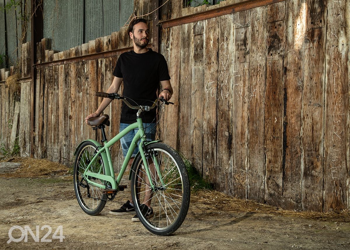 Miesten ja lasten polkupyörä 27,5" Huffy Sienna Vintage vihreä kuvasuurennos