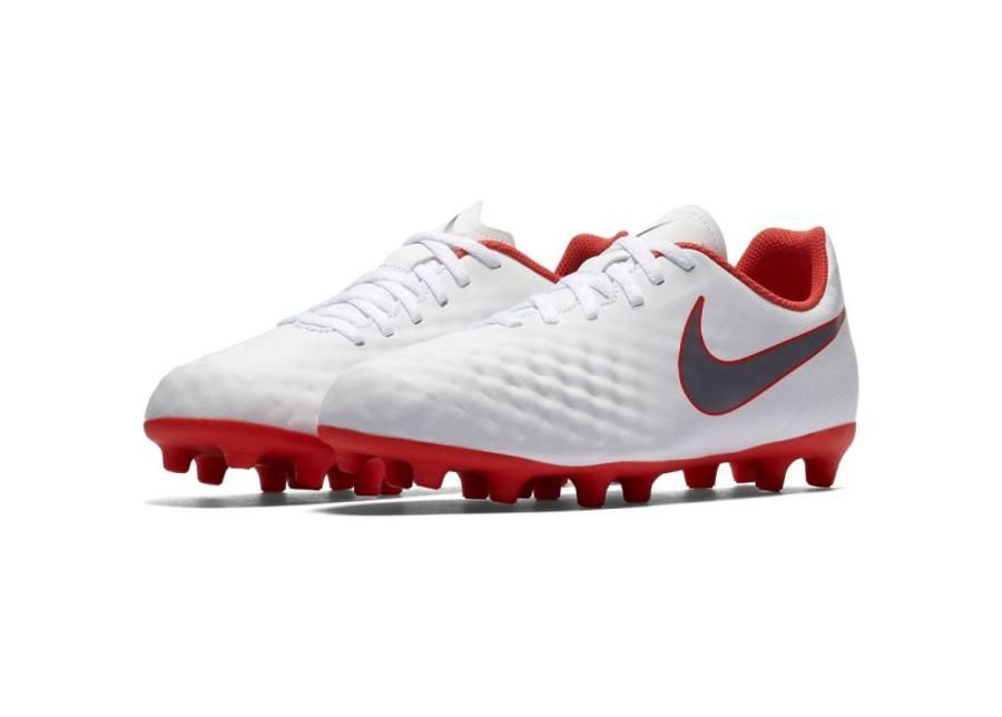 Miesten jalkapallokengät Nike MagistaObra 2 Club FG JR AH7314 107 valkoiset kuvasuurennos