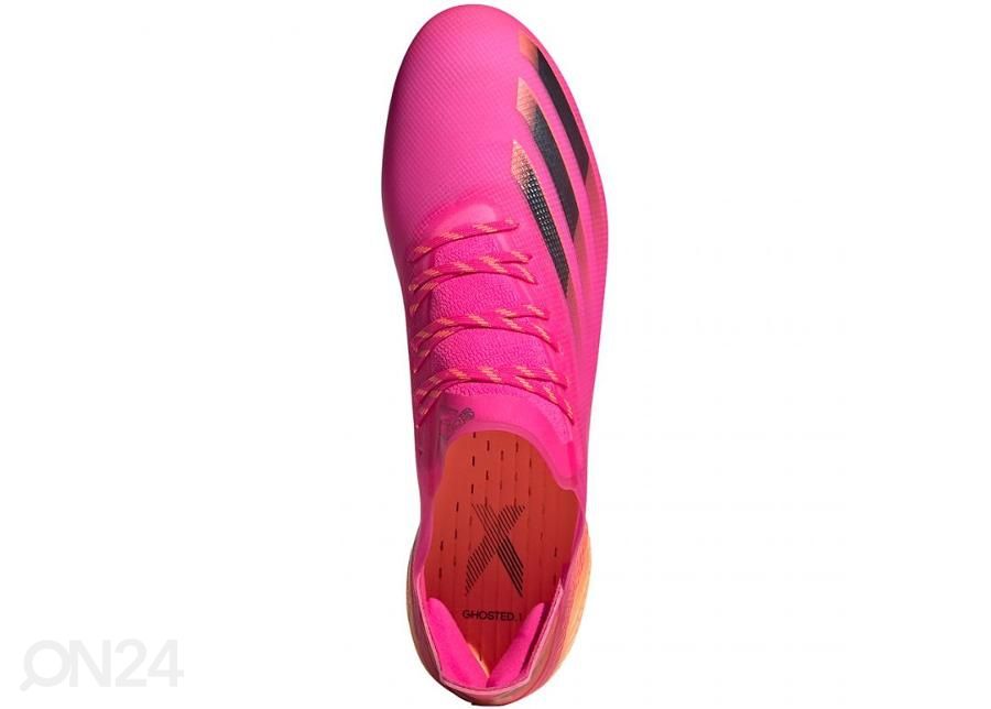 Miesten jalkapallokengät nurmikentälle Adidas X Ghosted.1 FG kuvasuurennos
