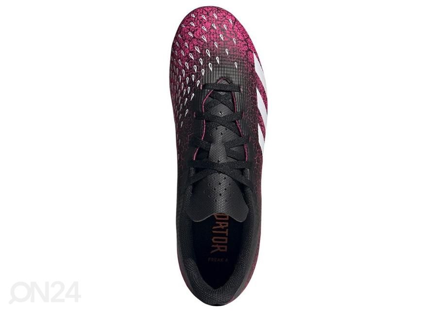 Miesten jalkapallokengät nurmikentälle/tekonurmelle Adidas Predator Freak.4 FxG kuvasuurennos