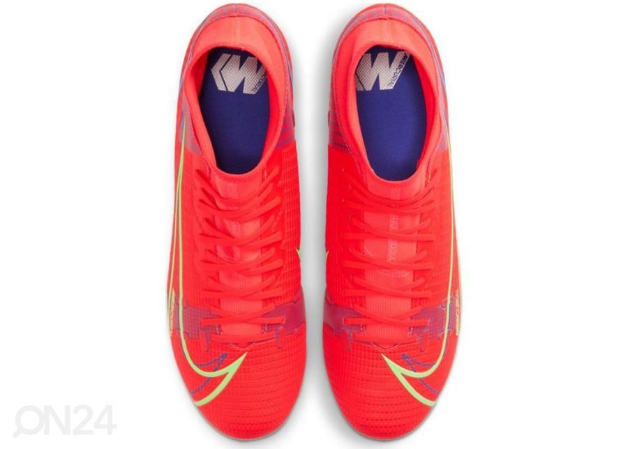 Miesten jalkapallokengät nurmikentälle/tekonurmelle Nike Mercurial Superfly 8 Academy MG kuvasuurennos