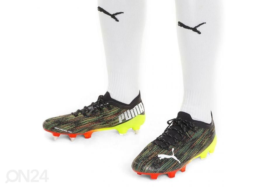 Miesten jalkapallokengät nurmikentälle/tekonurmelle Puma Ultra 1.2 FG AG kuvasuurennos