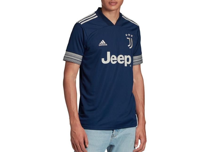 Miesten jalkapallopaita Adidas Juventus Away Jersey 20/21 M GC9087 kuvasuurennos