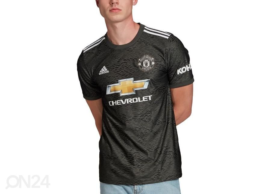 Miesten jalkapallopaita Adidas Mufc Away Jersey 20-21 M kuvasuurennos