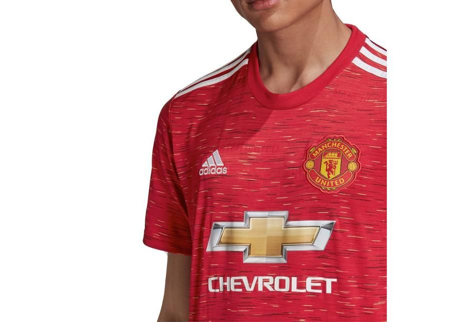 Miesten jalkapallopaita Adidas Mufc Home Jersey 20/21 M GC7958 kuvasuurennos