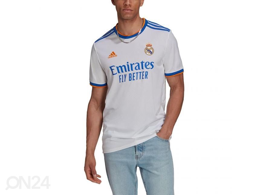 Miesten jalkapallopaita Adidas Real Madrid 21/22 kuvasuurennos