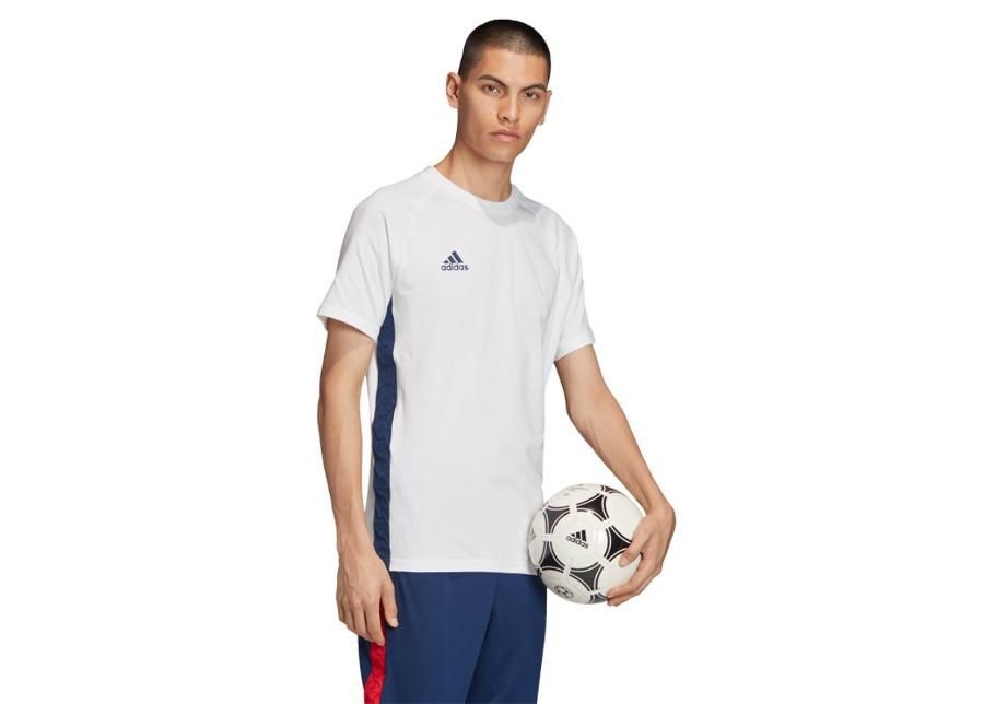 Miesten jalkapallopaita adidas Tan Tape M FM0854 kuvasuurennos