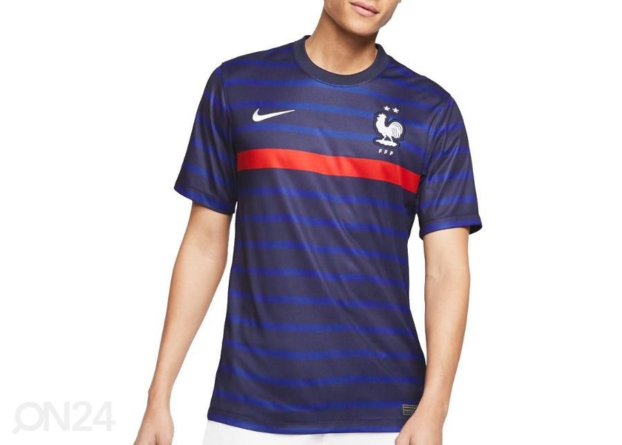 Miesten jalkapallopaita Nike France Stadium Home 20-21 M kuvasuurennos