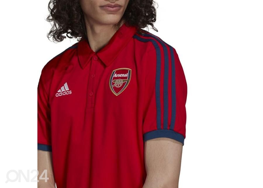 Miesten jalkapallopaita polo Adidas London Arsenal kuvasuurennos