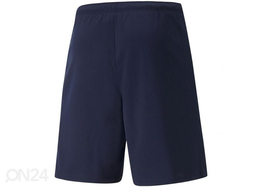 Miesten jalkapalloshortsit Puma teamRISE Short Peacoat kuvasuurennos