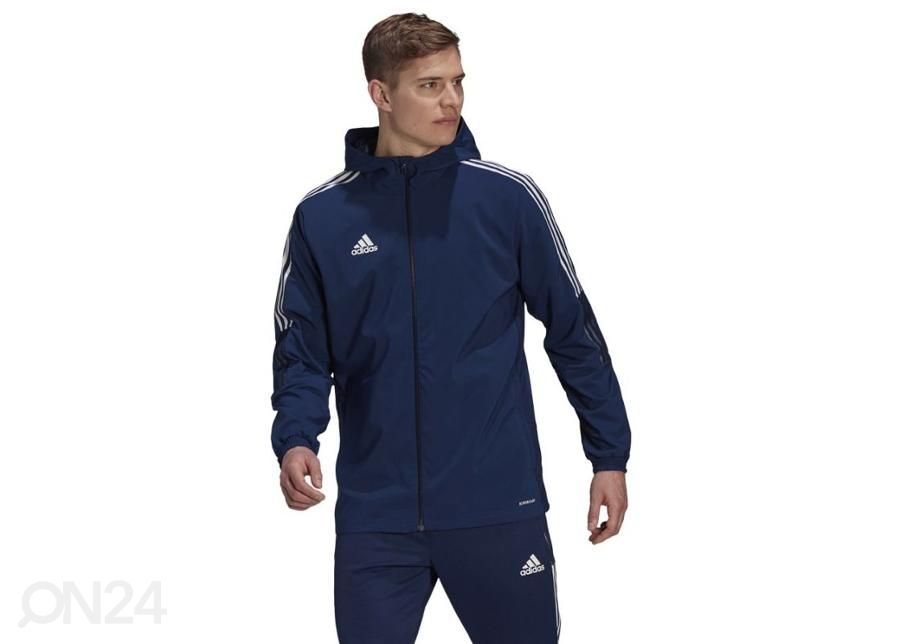 Miesten kuoritakki Adidas Tiro 21 Windbreaker kuvasuurennos