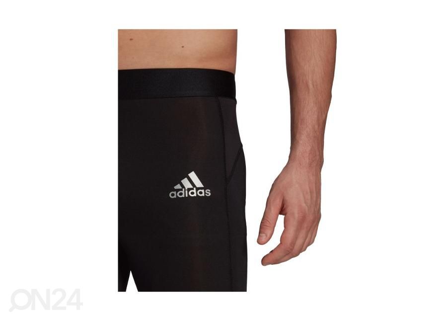 Miesten pitkät treenileggingsit Adidas Techfit Long kuvasuurennos