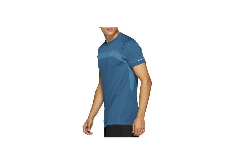 Miesten treenipaita Asics Seamless SS Texture Tee M 2011A601-401 kuvasuurennos