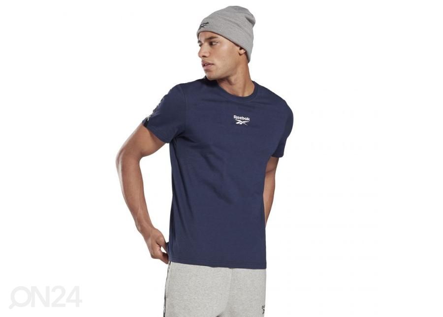 Miesten treenipaita Reebok Training Essentials Tape Tee kuvasuurennos