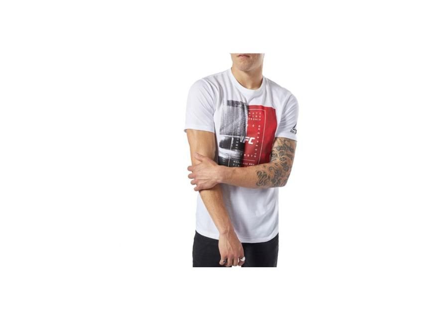 Miesten treenipaita Reebok UFC Fan Gear Text Tee M EC1274 kuvasuurennos