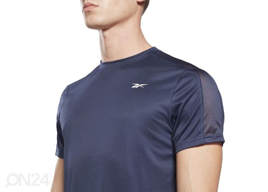 Miesten treenipaita Reebok Workout Ready Short Sleeve Tech Tee kuvasuurennos