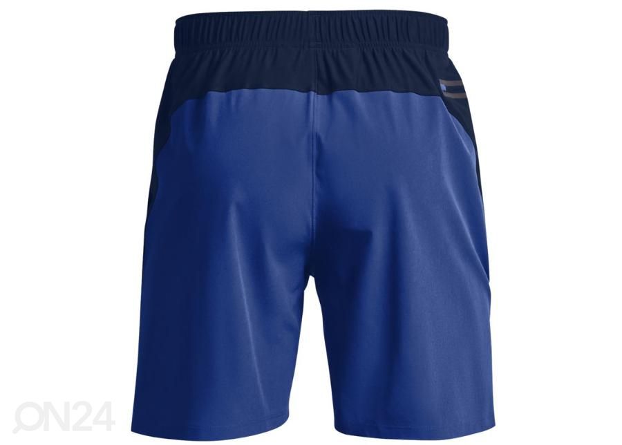 Miesten treenishortsit Under Armour Knit Woven Hybrid Shorts kuvasuurennos