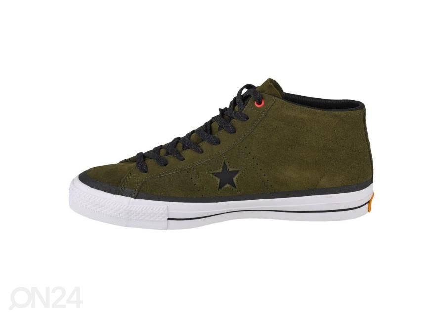 Miesten vapaa-ajan kengät Converse One Star Pro Suede Mid kuvasuurennos