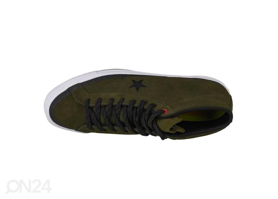 Miesten vapaa-ajan kengät Converse One Star Pro Suede Mid kuvasuurennos