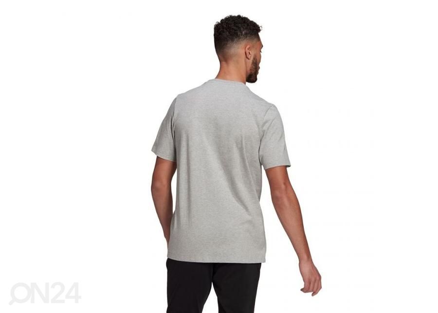 Miesten vapaa-ajan paita Adidas Essentials Big Logo kuvasuurennos
