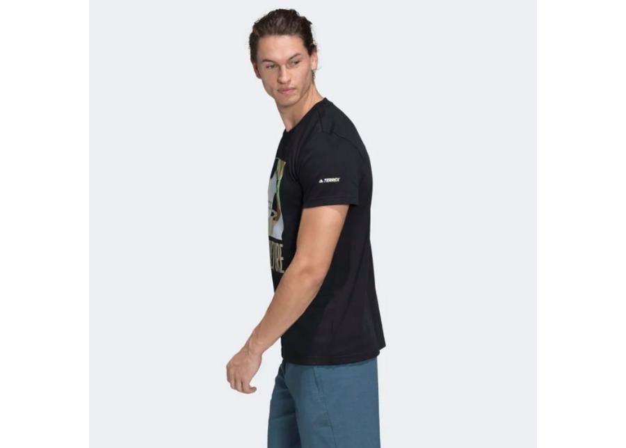 Miesten vapaa-ajanpaita adidas TX Adventure Tee M FU0268 kuvasuurennos