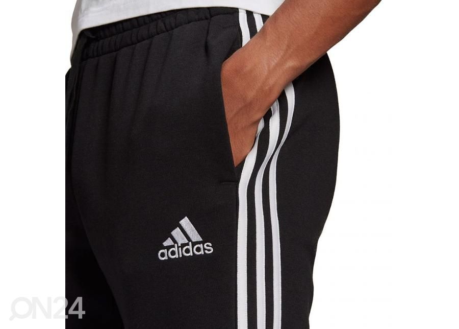 Miesten verryttelyhousut Adidas Essentials Fleece kuvasuurennos