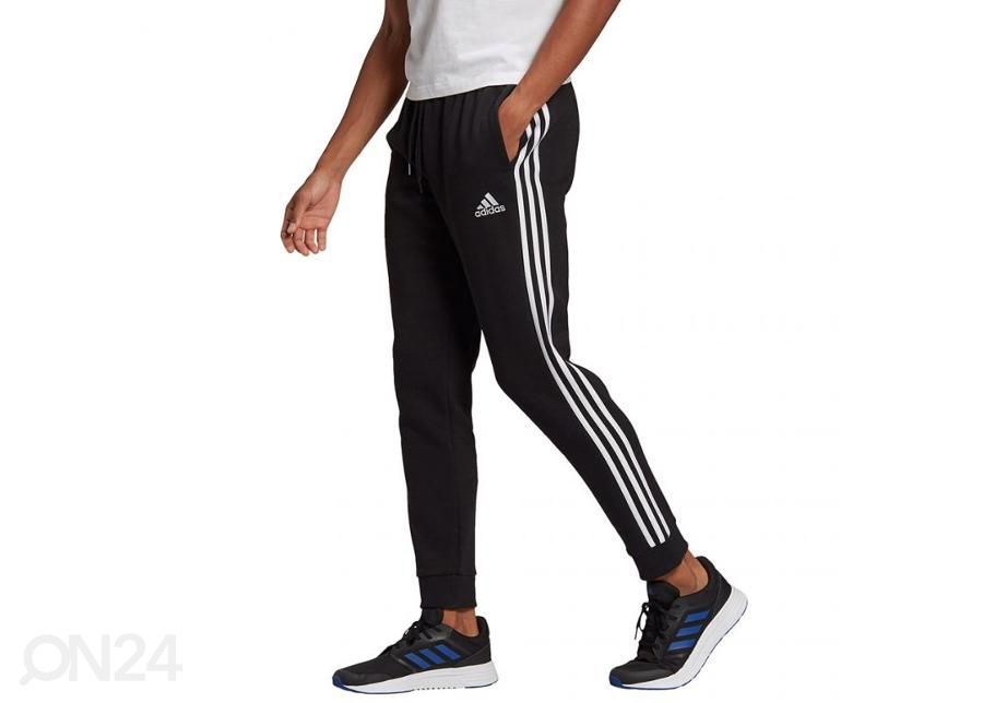 Miesten verryttelyhousut Adidas Essentials Fleece kuvasuurennos
