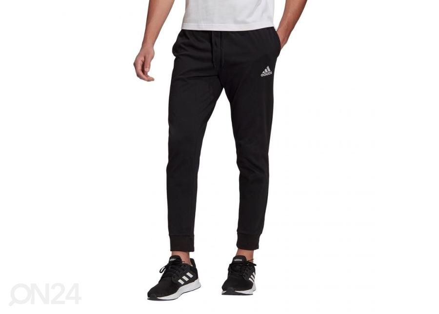 Miesten verryttelyhousut Adidas Essentials Single kuvasuurennos
