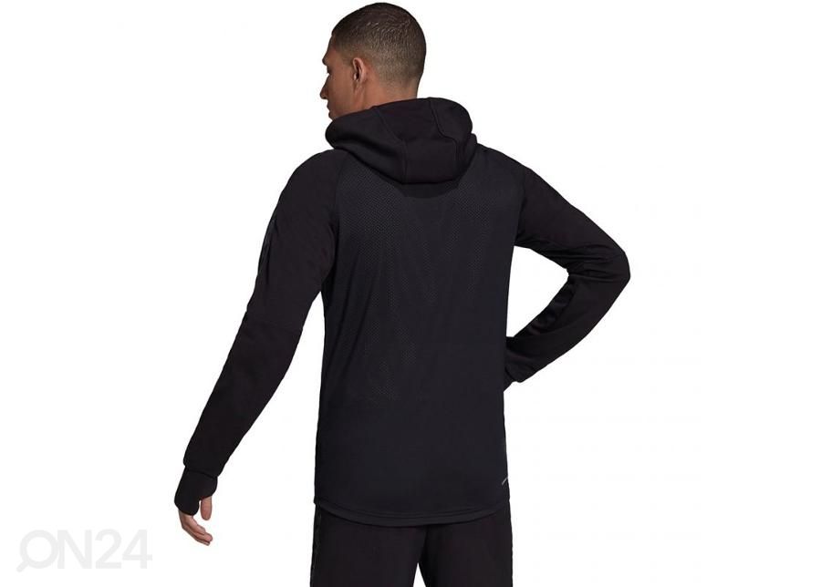 Miesten verryttelytakki Adidas D2M Motion FZ Hoody kuvasuurennos