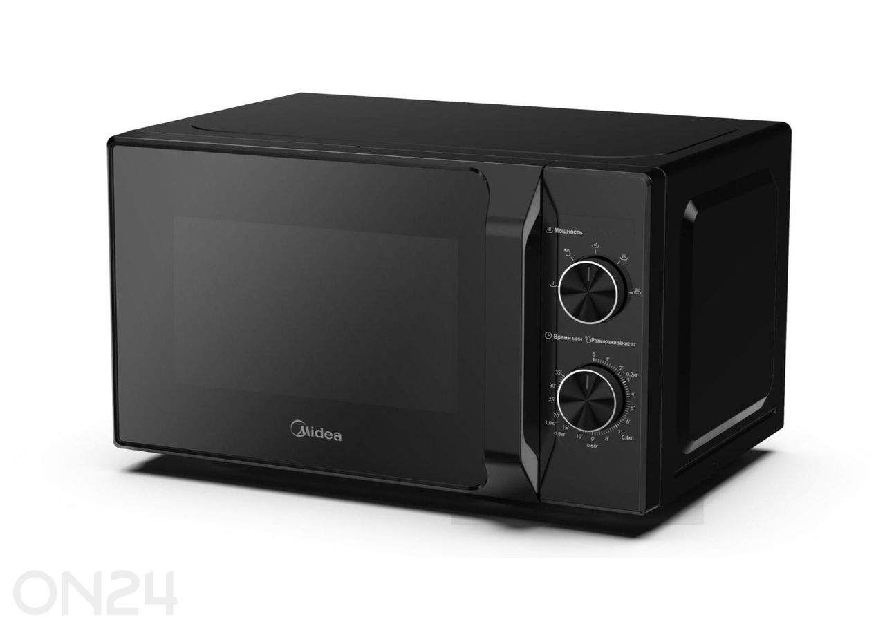 Mikroaaltouuni Midea MM20CF2EBK, musta kuvasuurennos