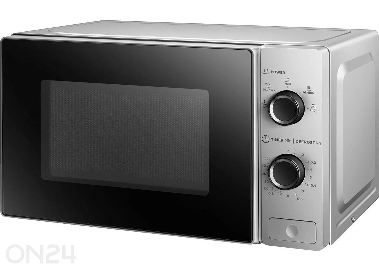 Mikroaaltouuni Midea MM720C2AT, hopeanvärinen kuvasuurennos