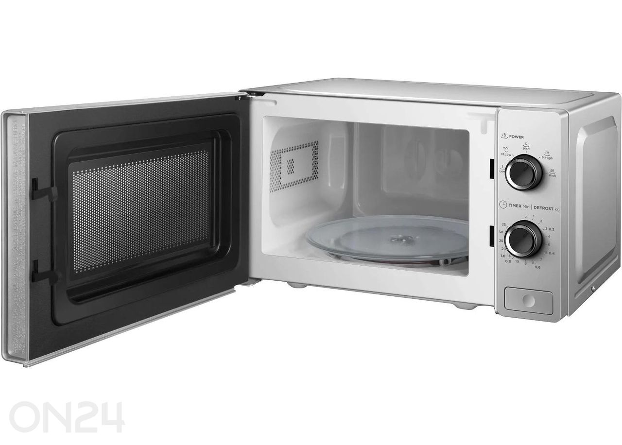 Mikroaaltouuni Midea MM720C2AT, hopeanvärinen kuvasuurennos