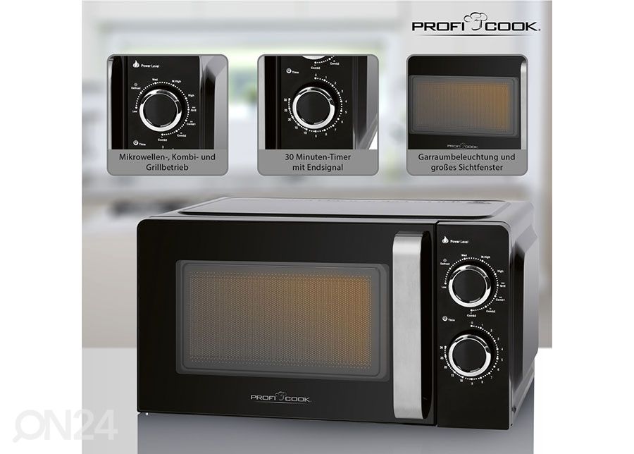 Mikroaaltouuni ProfiCook kuvasuurennos