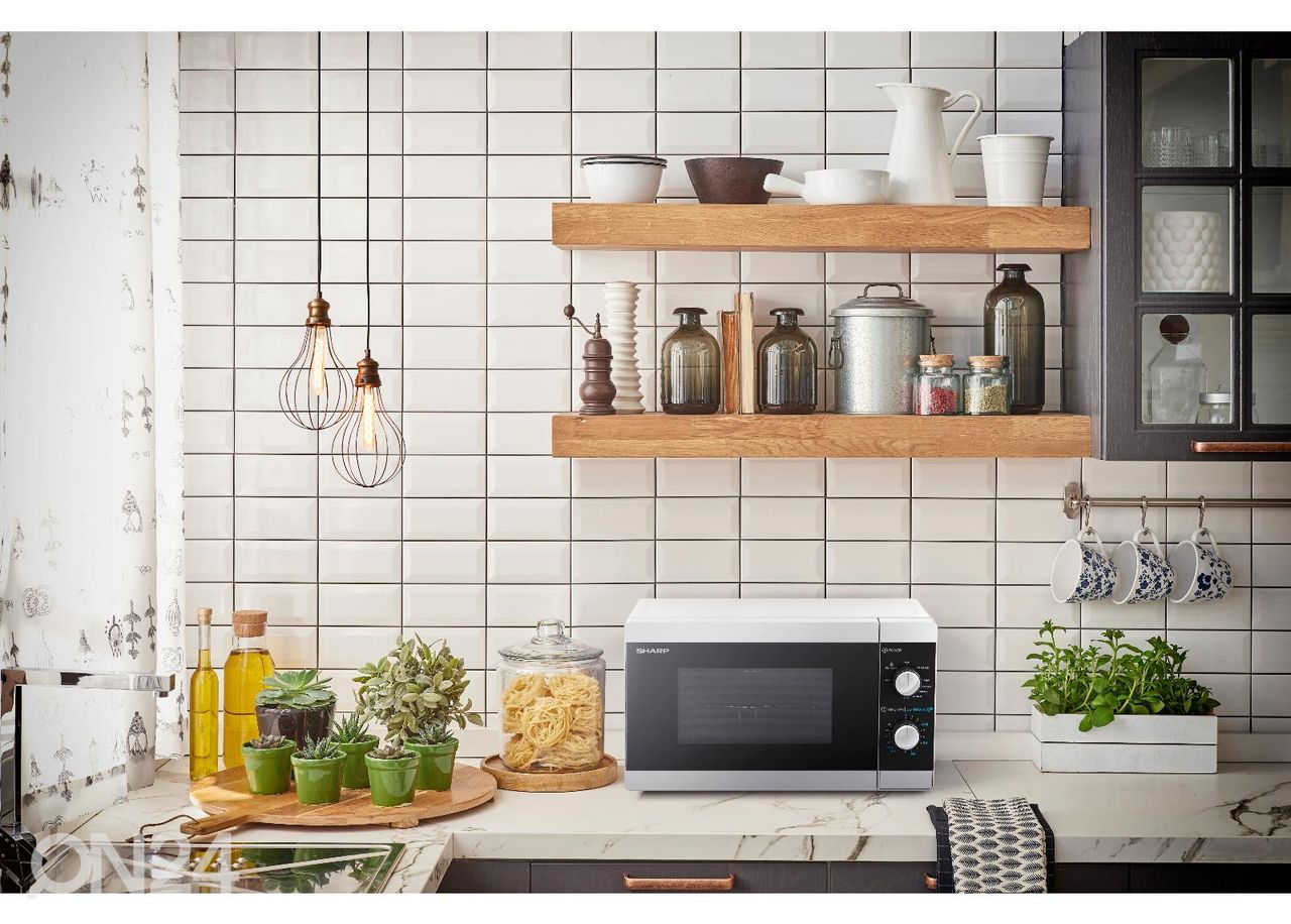 Mikroaaltouuni Sharp + grilli kuvasuurennos