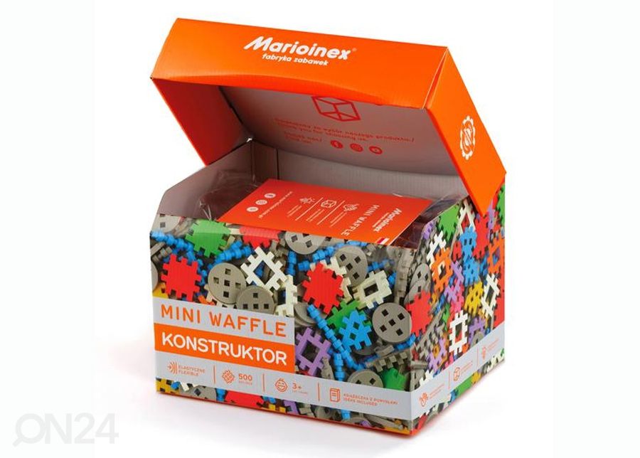 Mini vohvelipalikat 500 kuvasuurennos