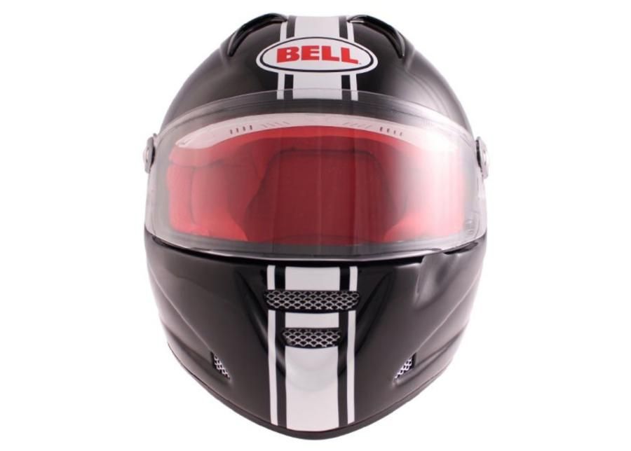 Moottoripyöräkypärä BELL M5X Daytona Musta Valkoinen kuvasuurennos