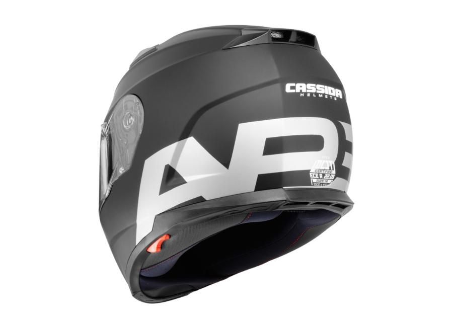 Moottoripyöräkypärä Cassida Apex Vision kuvasuurennos