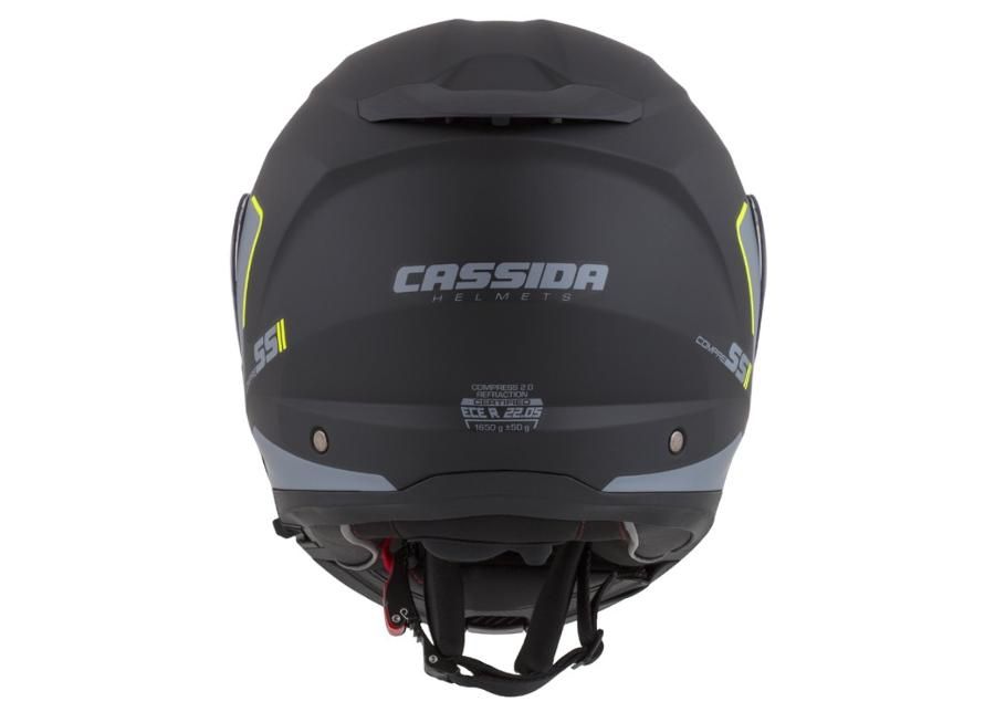Moottoripyöräkypärä Cassida Compress 2.0 Refraction kuvasuurennos