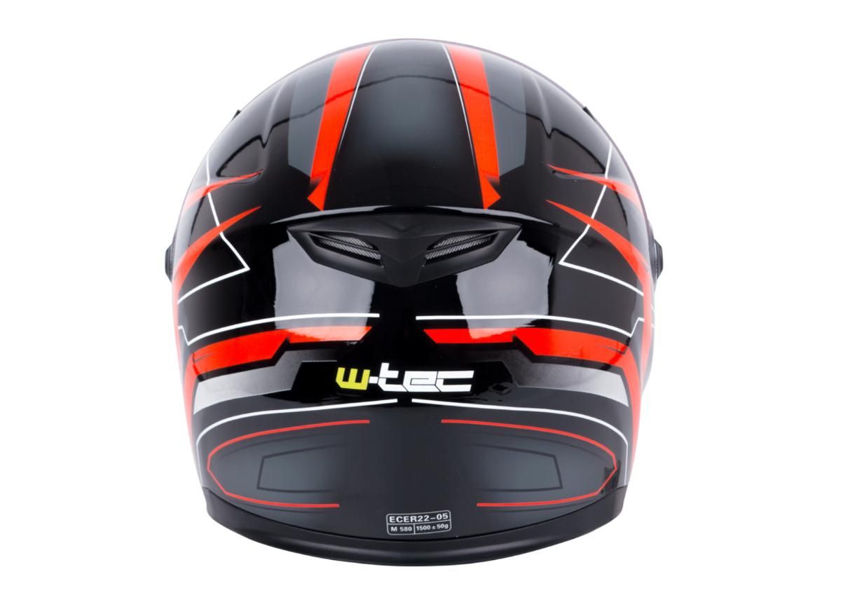 Moottoripyöräkypärä W-TEC FS-811BO Fire Orange kuvasuurennos