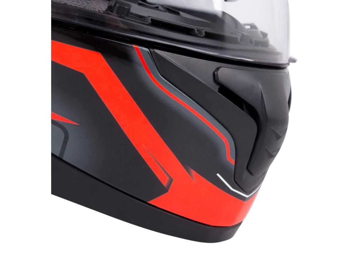 Moottoripyöräkypärä W-TEC FS-811BO Fire Orange kuvasuurennos