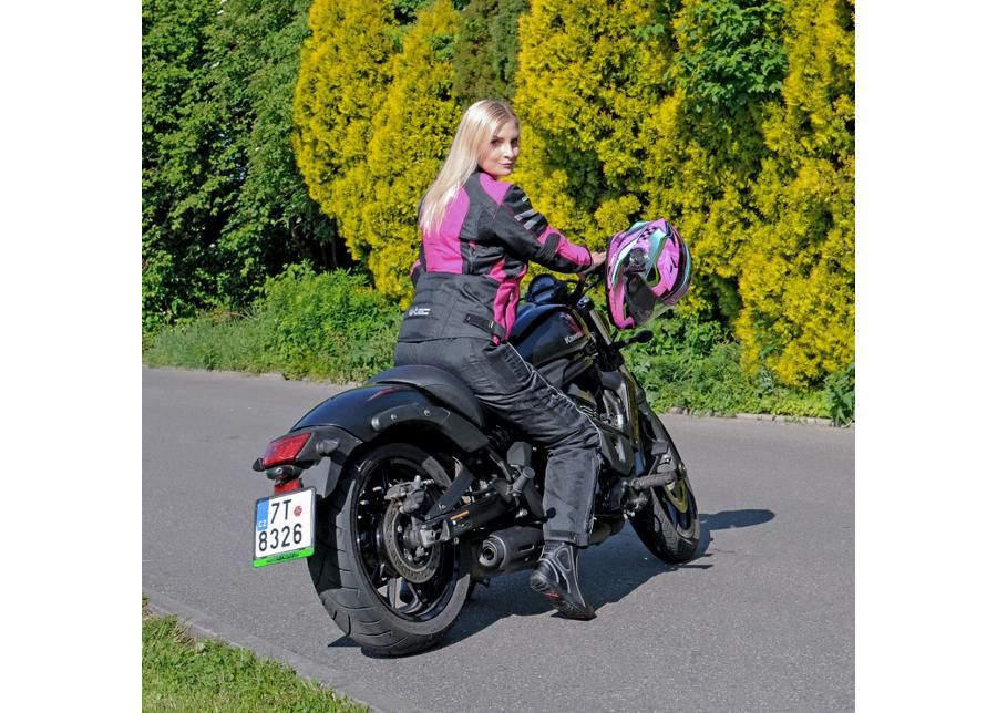 Moottoripyöräkypärä W-TEC Magenta kuvasuurennos