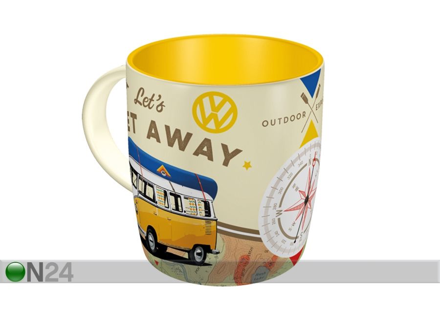 Muki VW BULLI LET'S GET AWAY kuvasuurennos