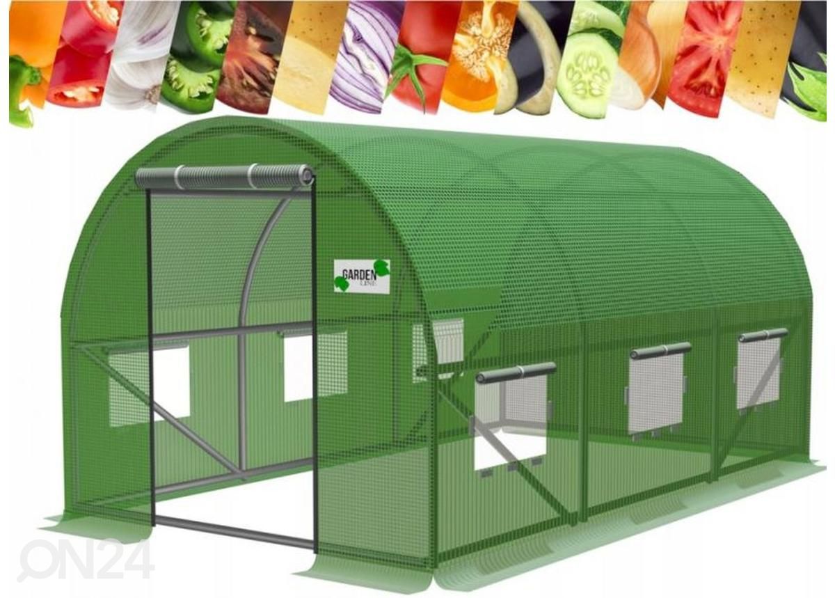 Muovikasvihuone 2x3 m kuvasuurennos