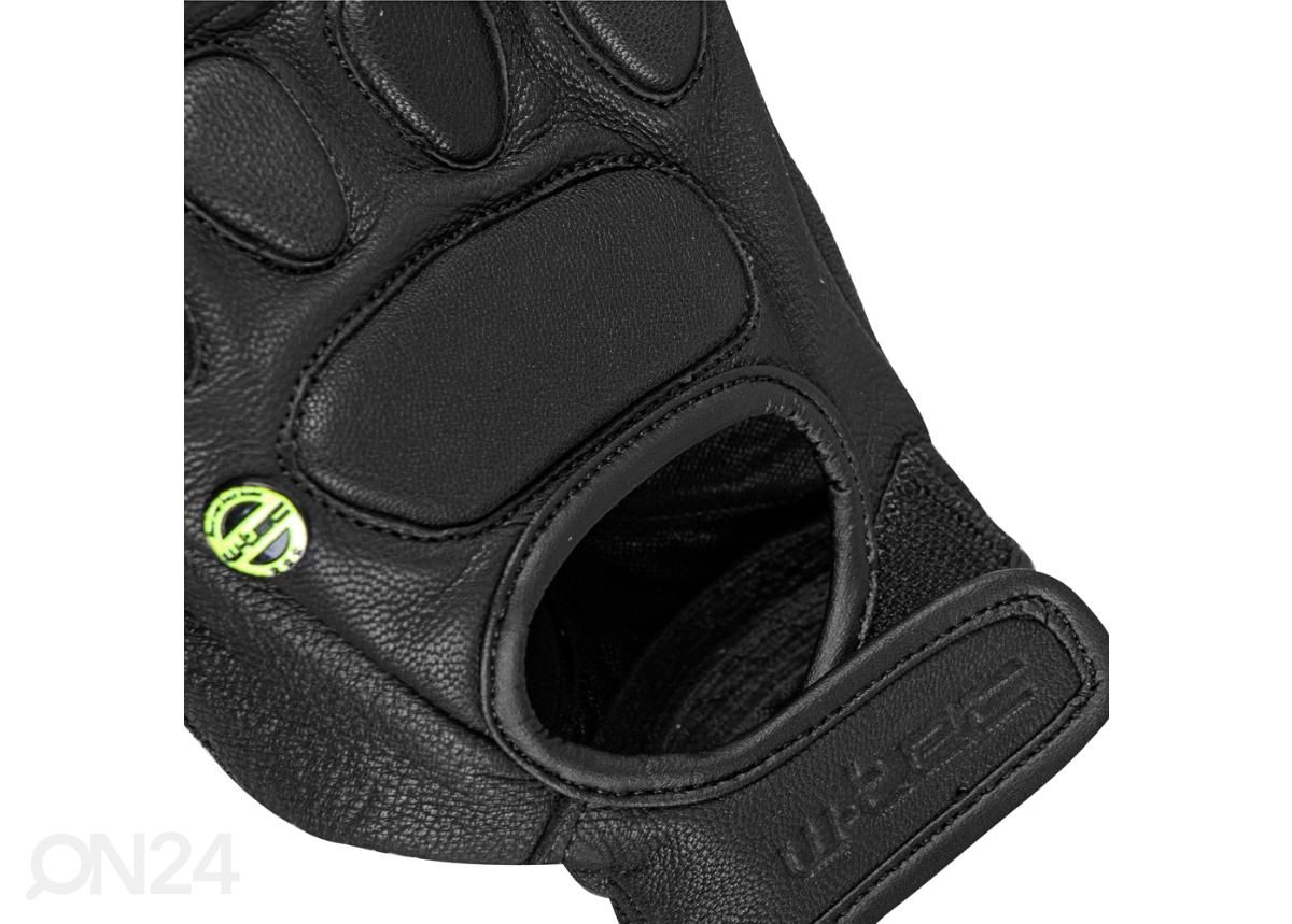 Nahkaiset MP-ajohanskat W-TEC Cherton mustat 3XL kuvasuurennos