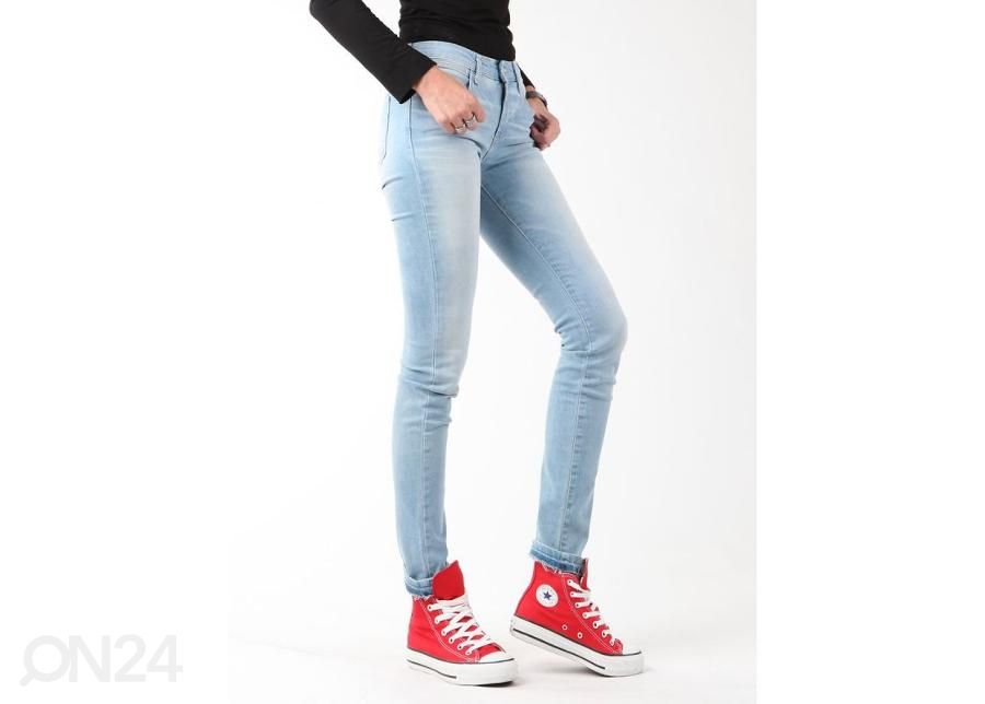 Naisten farkut Wrangler Skinny Sunkissed kuvasuurennos