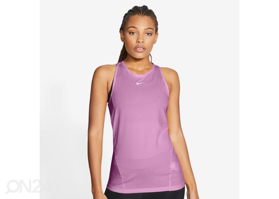 Naisten hihaton treenipaita Nike Pro Tank All Over Mesh W AO9966-680 kuvasuurennos