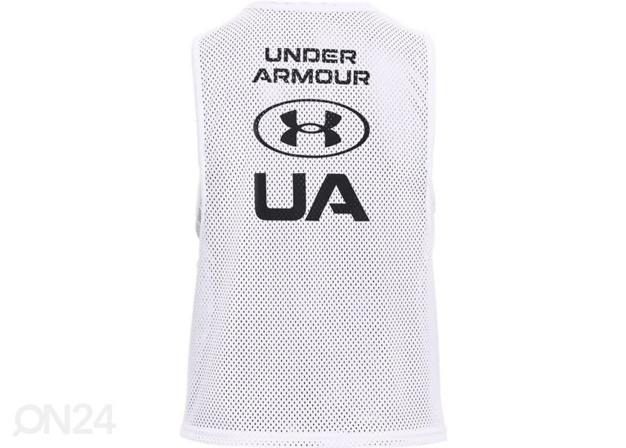 Naisten hihaton treenipaita Under Armour HG Armour Muscle Msh Tank W 1360835 100 kuvasuurennos