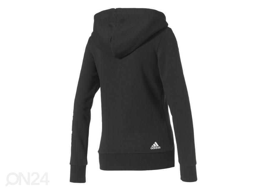 Naisten huppari Adidas Essentials Linear Full Zip Hoodie W S97076 kuvasuurennos