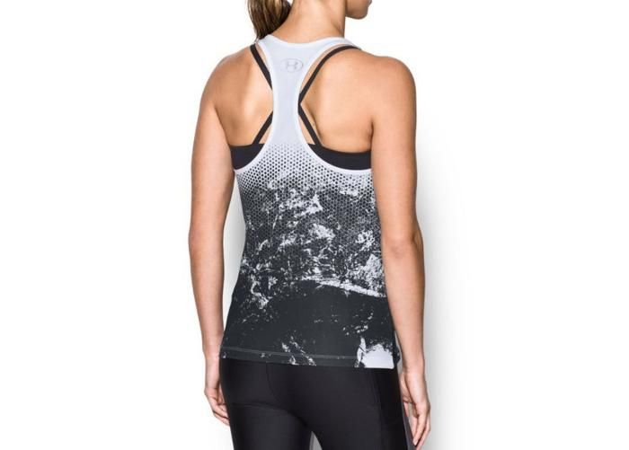 Naisten juoksupaita Under Armour Hex Delta Racer Tank W 1298152-100 kuvasuurennos